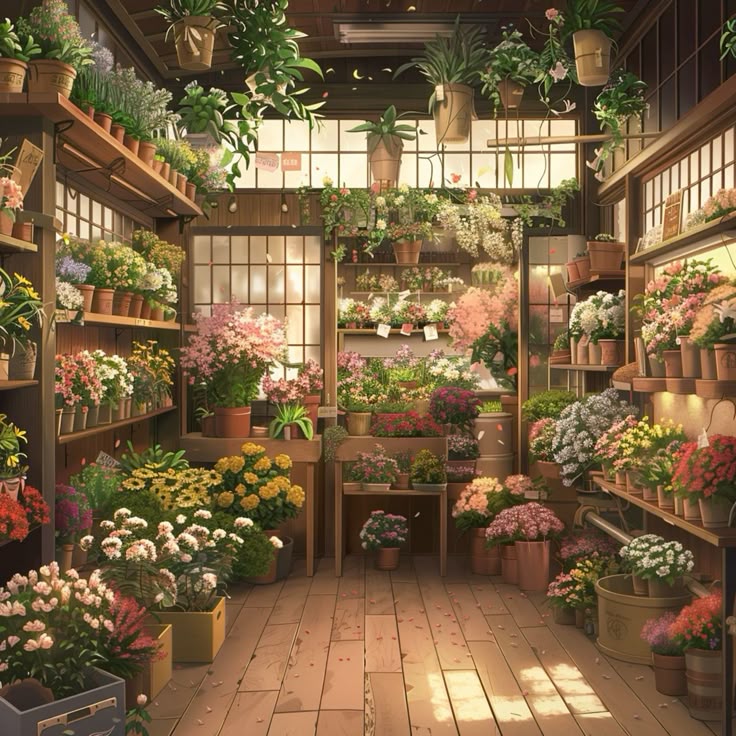 Behind the scenes at our flower shop